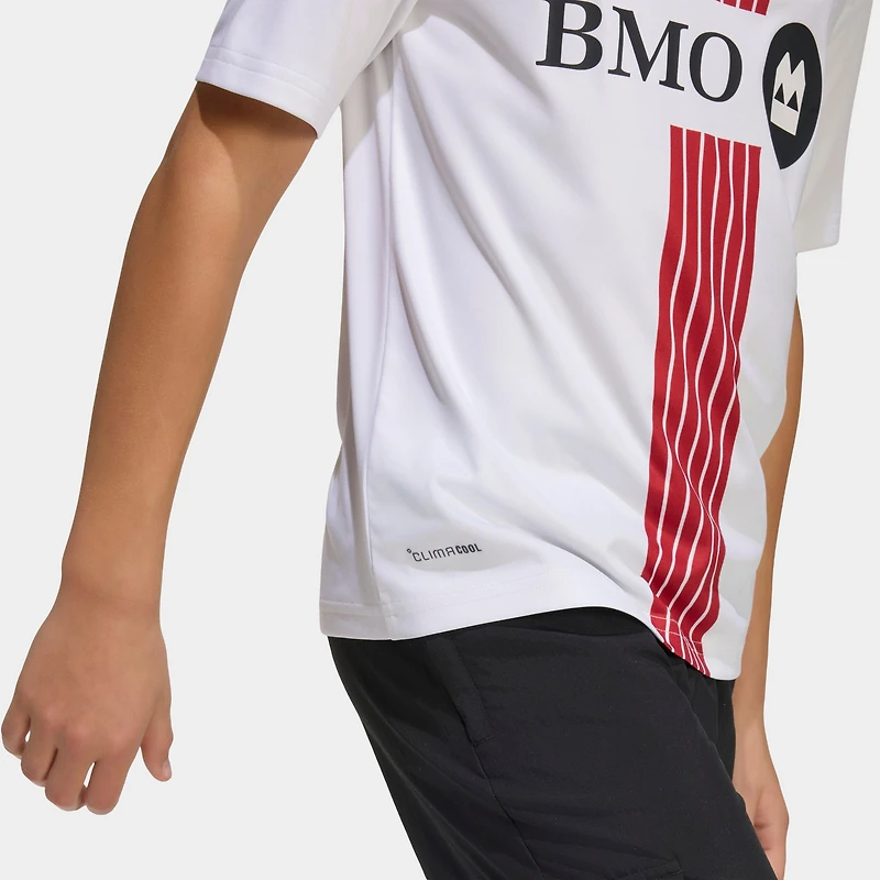 adidas Juniors' Toronto FC Away Jersey / White