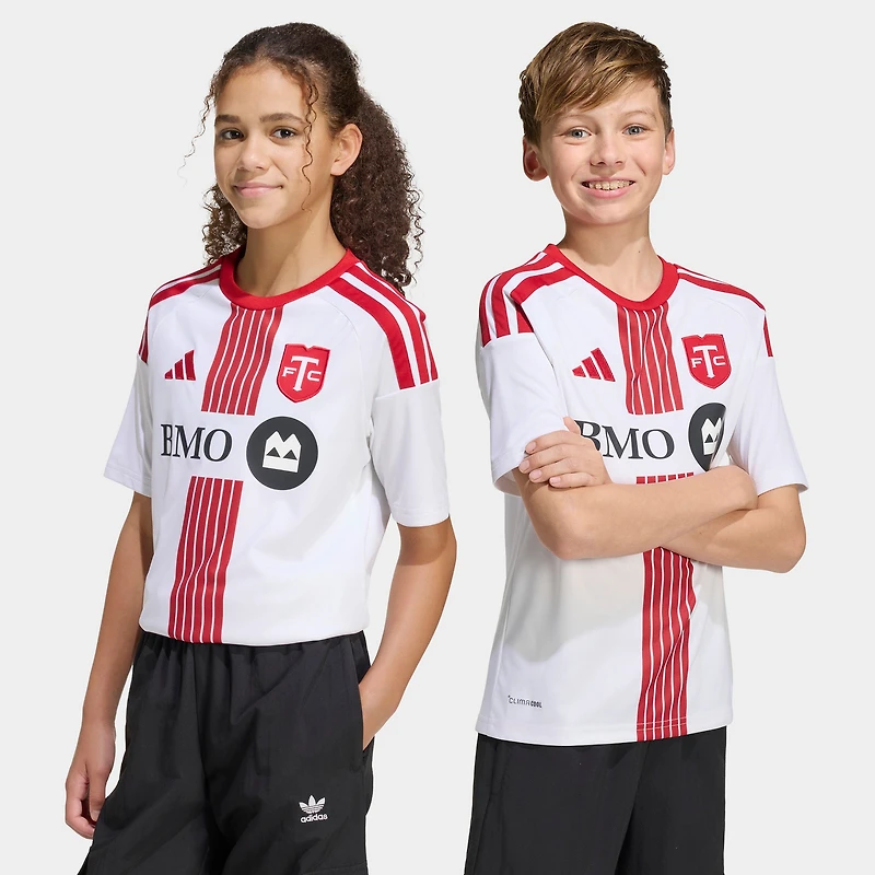 adidas Juniors' Toronto FC Away Jersey / White