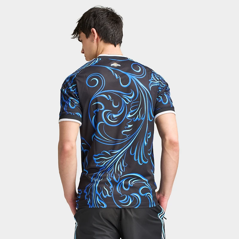 adidas Argentina Away Black / Lucid Blue