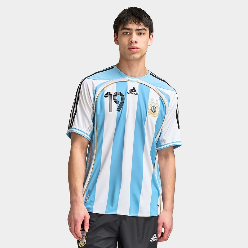 adidas Argentina Home Jersey 2006 Messi / White