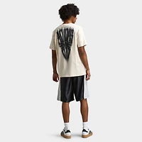 adidas Skeleton Graphic T-Shirt / Wonder White