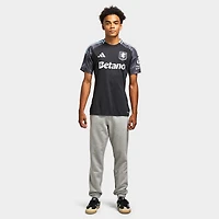 adidas Men's Aston Villa 25/26 Away Short Sleeve Jersey / Black