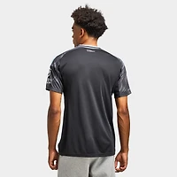 adidas Men's Aston Villa 25/26 Away Short Sleeve Jersey / Black