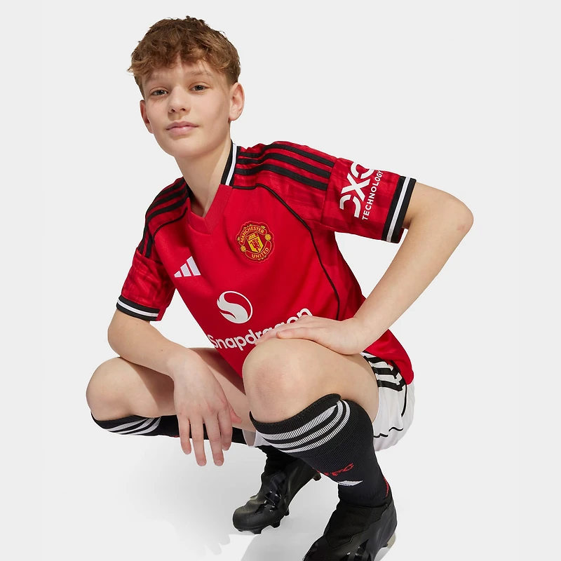 adidas Maillot Manchester United pour enfants / Rouge MUFC