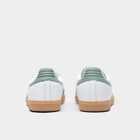 adidas Juniors' Samba OG Footwear White / Silver Green - Gum