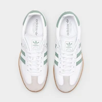 adidas Juniors' Samba OG Footwear White / Silver Green - Gum