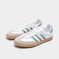 adidas Juniors' Samba OG Footwear White / Silver Green - Gum