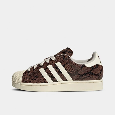adidas Women's Superstar II Preloved Brown / Cream White