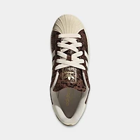adidas Women's Superstar II Preloved Brown / Cream White