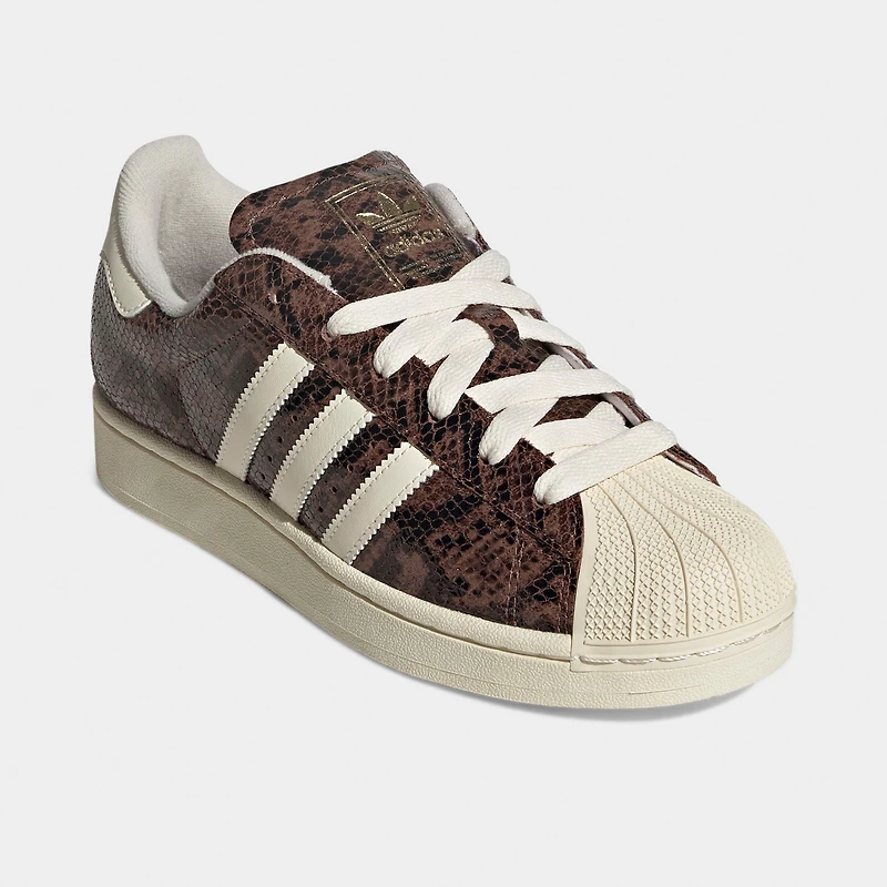 adidas Women's Superstar II Preloved Brown / Cream White