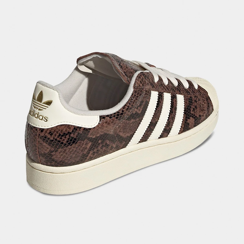 adidas Women's Superstar II Preloved Brown / Cream White