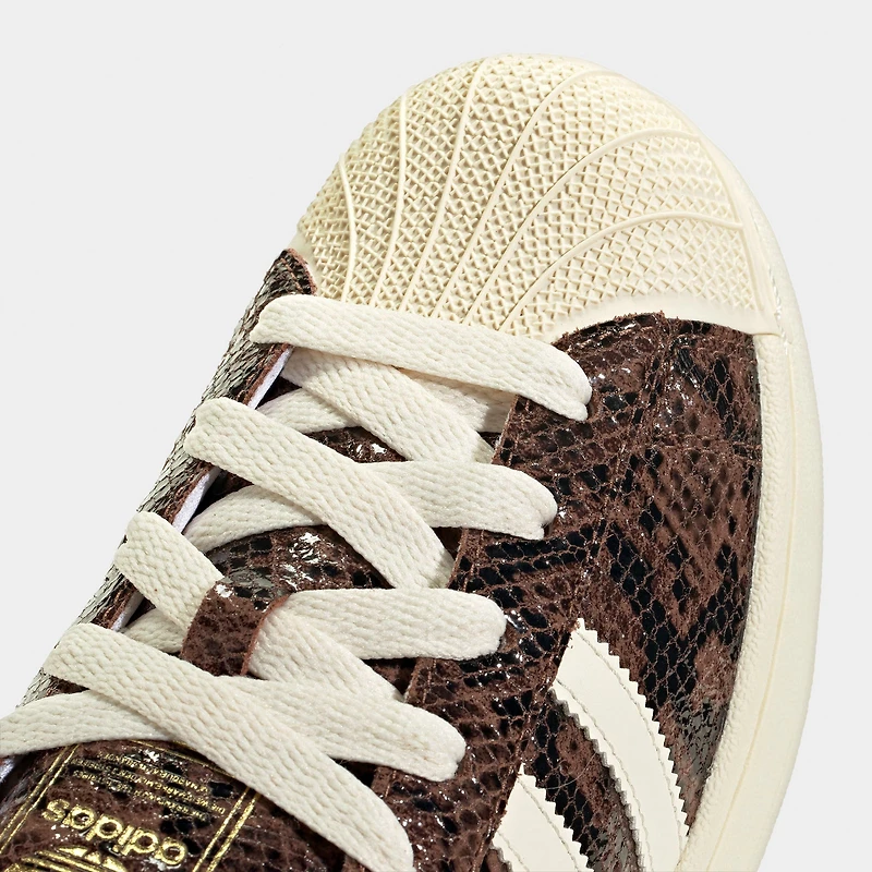adidas Women's Superstar II Preloved Brown / Cream White