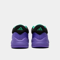 adidas Juniors' Dame X Purple Rush / Black - Court Green