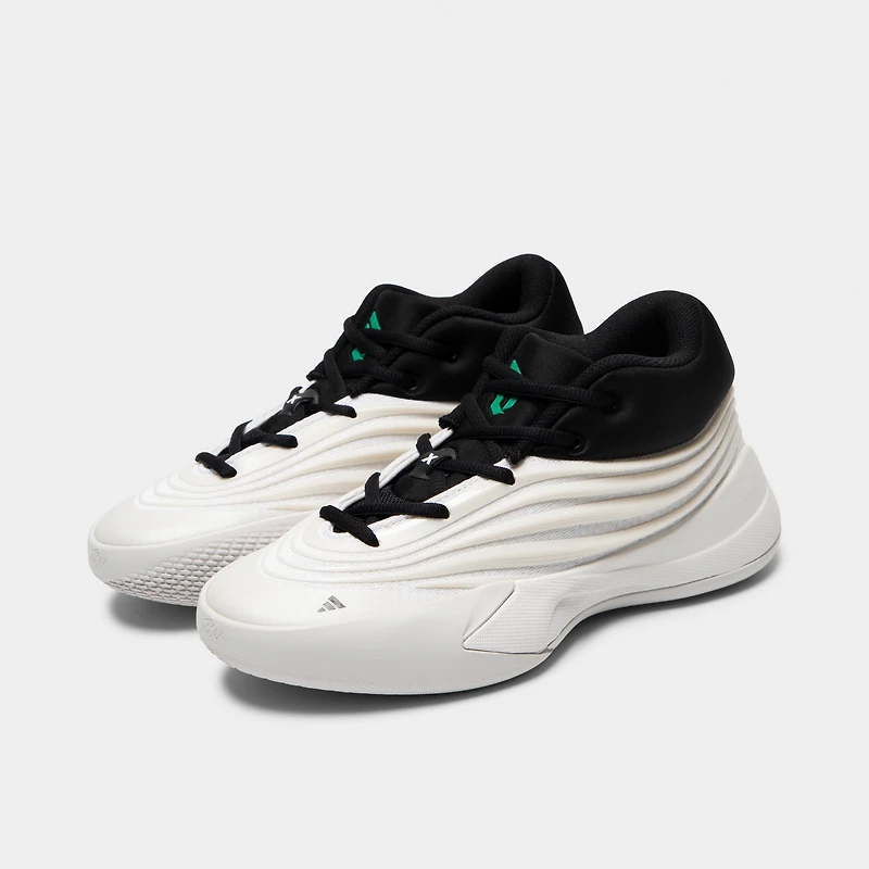 adidas Juniors' Dame X Zero Metallic / Core Black - Court Green