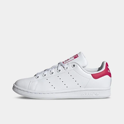 adidas Juniors' Stan Smith White / - Bold Pink