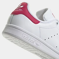 adidas Juniors' Stan Smith White / - Bold Pink