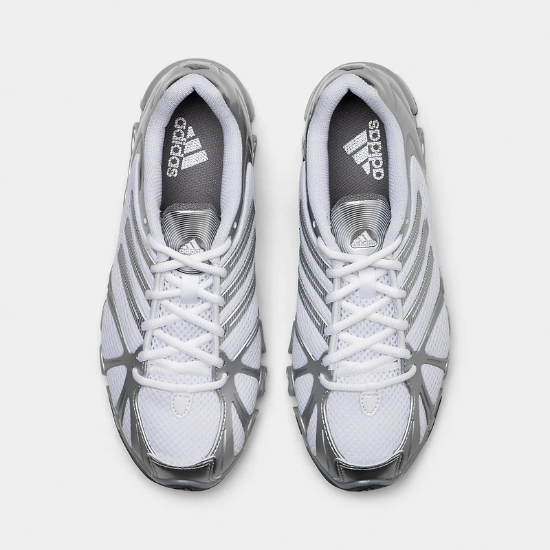 adidas Femmes Mega Ghostride Blanc / Argent Métallique