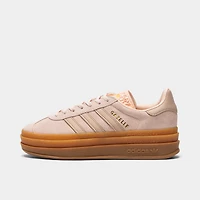 adidas Juniors' Gazelle Bold Wonder Quartz / Taupe - Gum