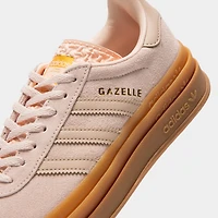 adidas Juniors' Gazelle Bold Wonder Quartz / Taupe - Gum