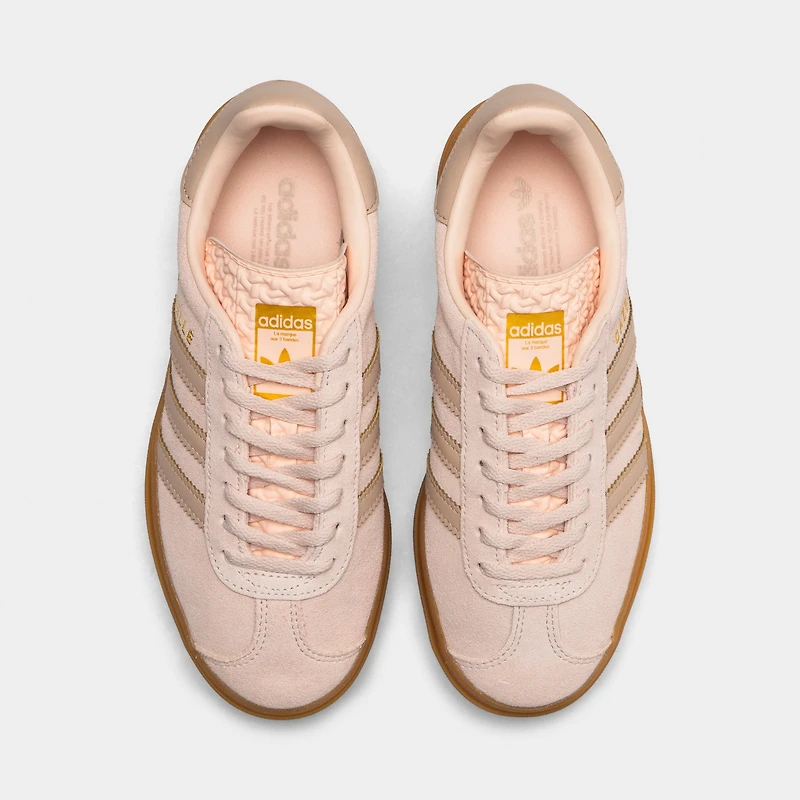 adidas Juniors' Gazelle Bold Wonder Quartz / Taupe - Gum