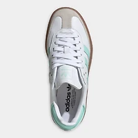 adidas Junior Sambae Blanc / Menthe Clair - Or Métallique
