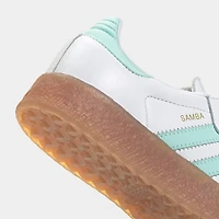 adidas Junior Sambae Blanc / Menthe Clair - Or Métallique