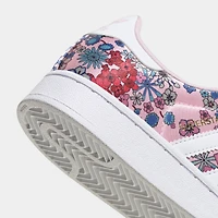 adidas Juniors Superstar 2 Rose clair / Blanc