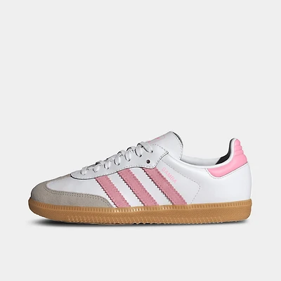 adidas Junior Samba OG Blanc / Rose Clair - Gomme