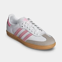 adidas Junior Samba OG Blanc / Rose Clair - Gomme