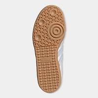 adidas Junior Samba Blanc / Ciel Cristal - Semelle gomme
