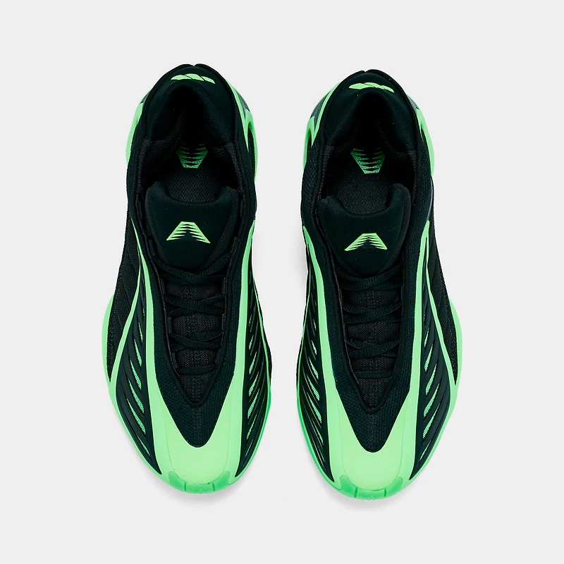 adidas Anthony Edwards 2 Junior Noir / Vert citron - Bleu clair