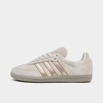 adidas Women's Samba OG Off White / Copper Metallic - Putty Beige