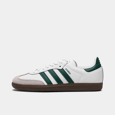 adidas Juniors' Samba OG White / Collegiate Green Gum
