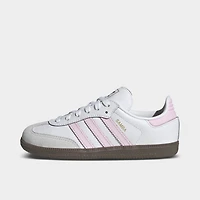 adidas Children's Samba OG White / Cloud Pink - Gum
