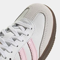 adidas Children's Samba OG White / Cloud Pink - Gum