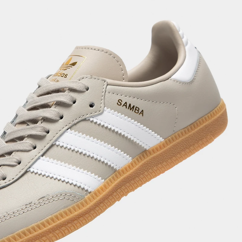adidas Juniors' Samba OG Wonder Alumina / White - Gum
