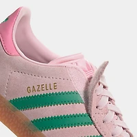 adidas Originals Children's Gazelle Pink / Green - Gum