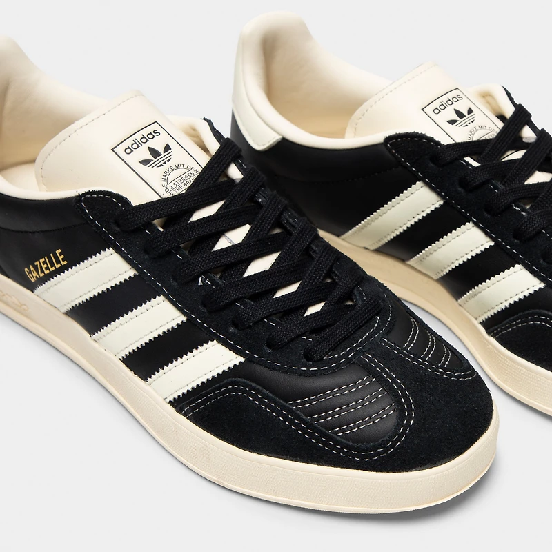 adidas Gazelle Indoor Black / White - Gold
