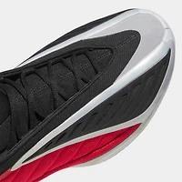 adidas Anthony Edwards 2 Silver Metallic / Pure Ruby - Black