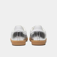 adidas Femmes Samba OG Argent Métallique / Blanc - Gomme