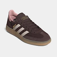 adidas Originals Women's Handball Spezial Dark Brown / Alumina - Wonder Mauve