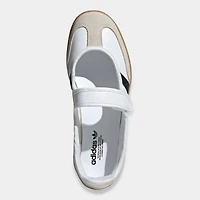 adidas Femmes Samba Jane Blanc / Alumine - Noir
