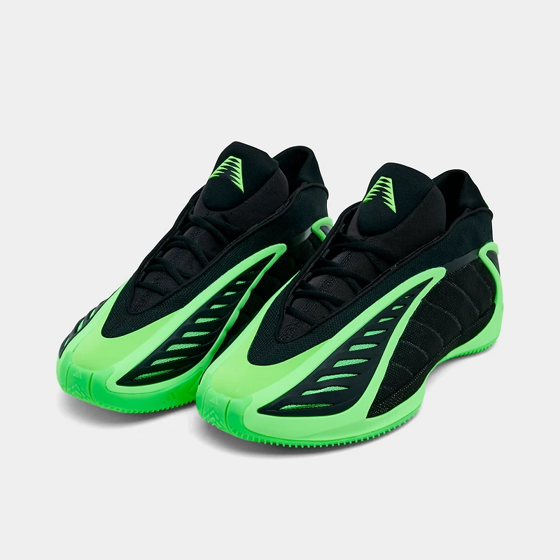 adidas Anthony Edwards 2 Noir / Explosion de citron vert