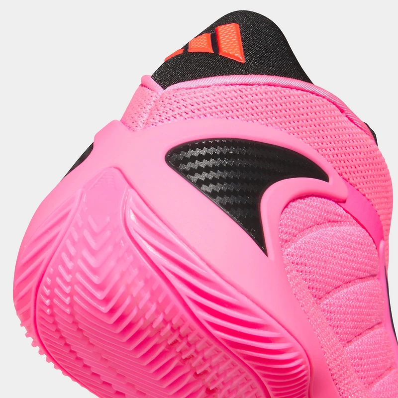 adidas Junior Anthony Edwards 2 Rose lucide / Noir - Rouge