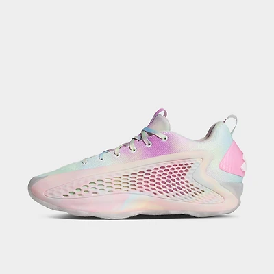 adidas Anthony Edwards 1 Low Cloud White / Acid Orange - Bliss Pink