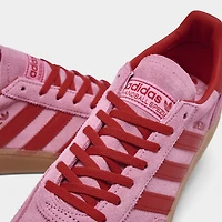 adidas Originals Women's Handball Spezial Semi Pink Glow / Better Scarlet - Gum