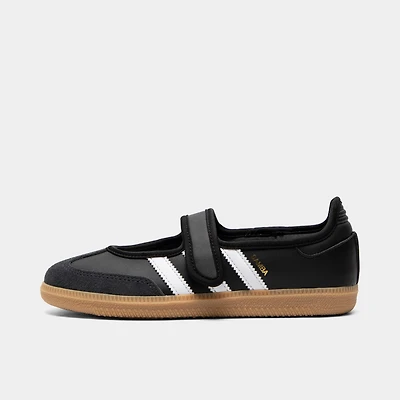 adidas Samba Jane pour filles / noir - blanc gomme