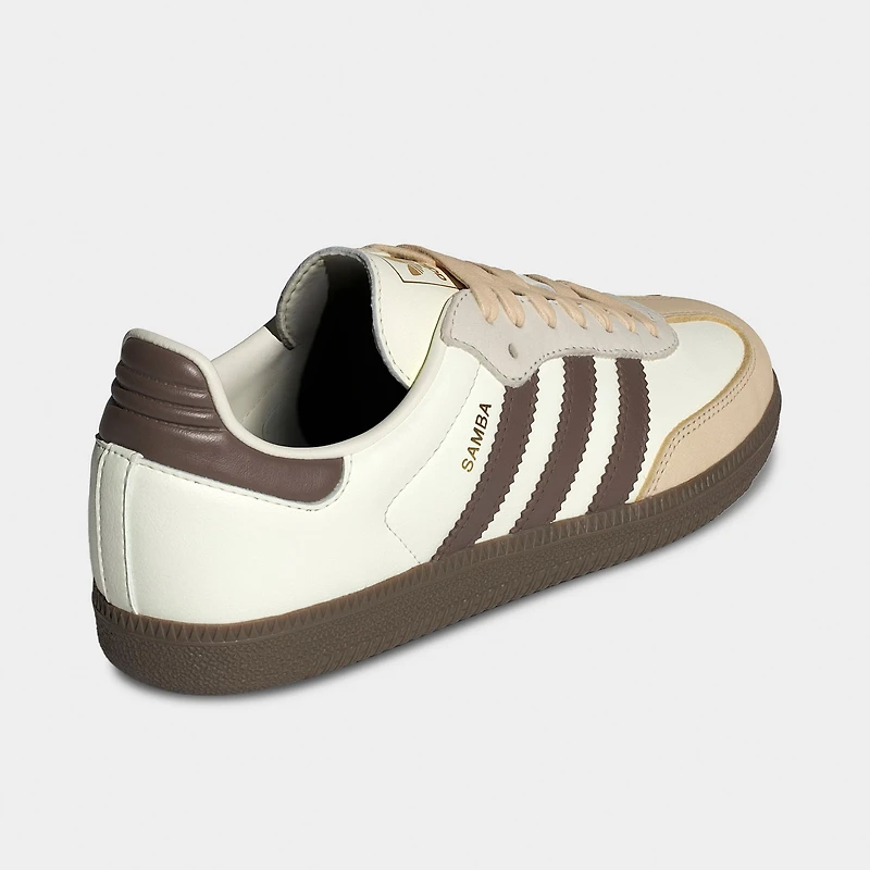 adidas Women's Samba OG Off White / Earth Strata - Gum