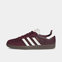 adidas Women's Samba OG Maroon / Off White - Gum