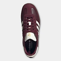 adidas Women's Samba OG Maroon / Off White - Gum